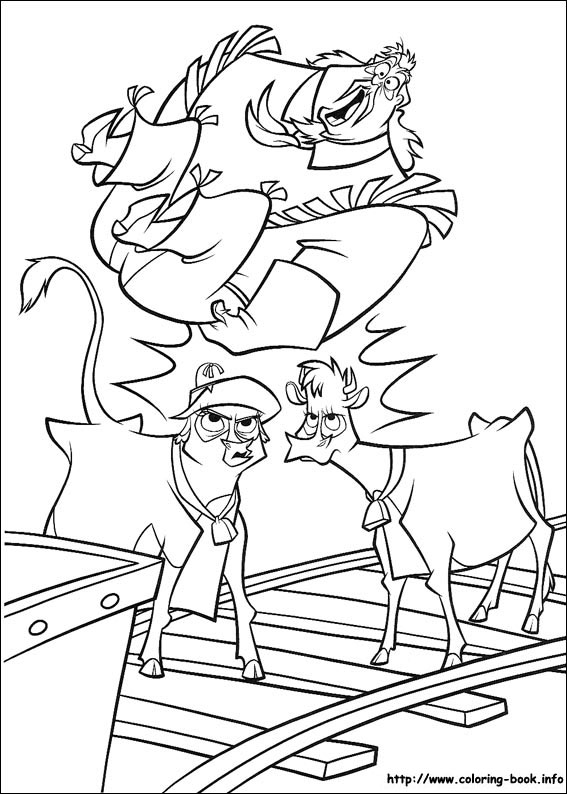 Home on the Range coloring picture